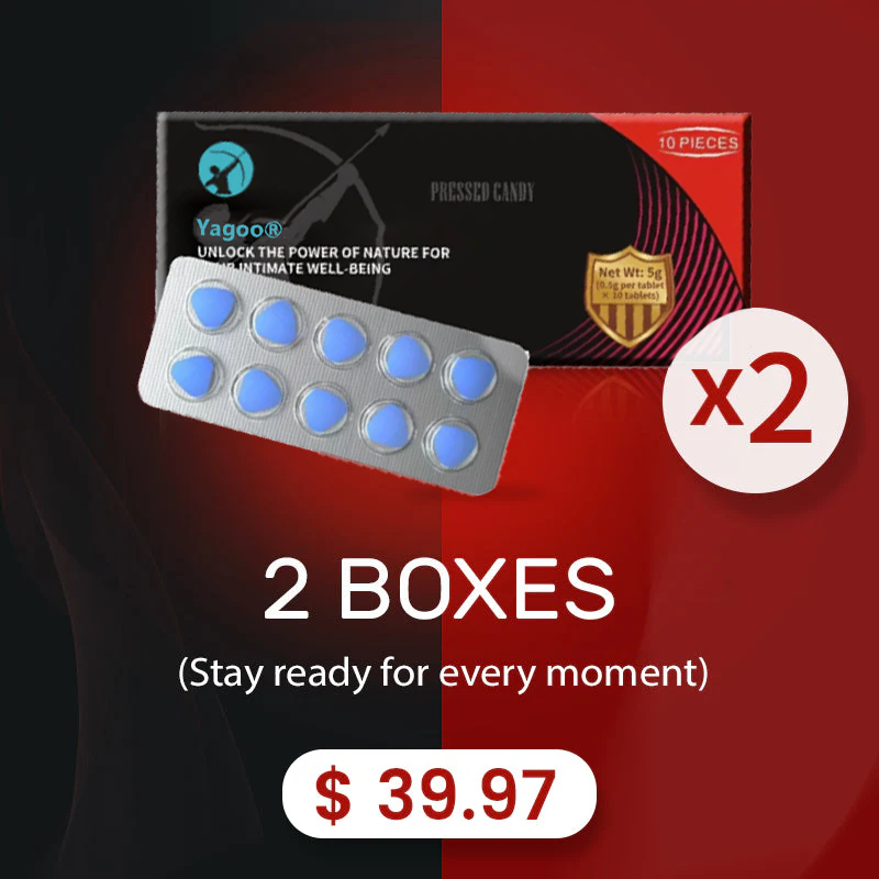 🌟Yagoo® Men's Care Compressed Candy Tablets🔥Stronger And Longer Lasting🔥
