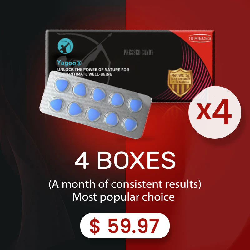 🌟Yagoo® Men's Care Compressed Candy Tablets🔥Stronger And Longer Lasting🔥