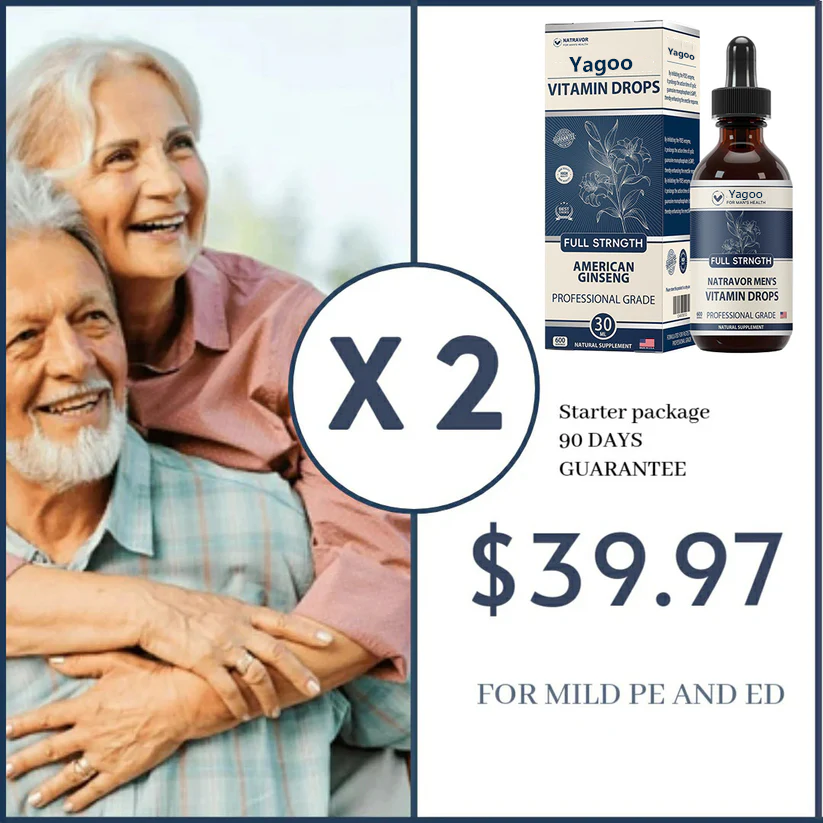 🌈🌞Gentleman's Rescue Plan🌞🔥90-Day Free Returns💰 Yagoo Men's Vitamin Drops