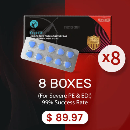 🌟Yagoo® Men's Care Compressed Candy Tablets🔥Stronger And Longer Lasting🔥