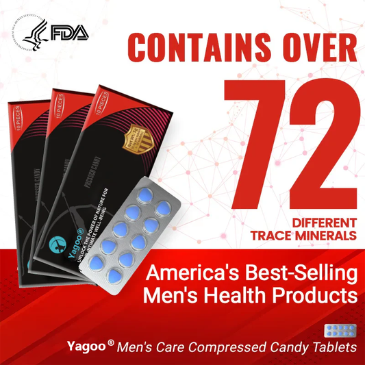 🌟Yagoo® Men's Care Compressed Candy Tablets🔥Stronger And Longer Lasting🔥