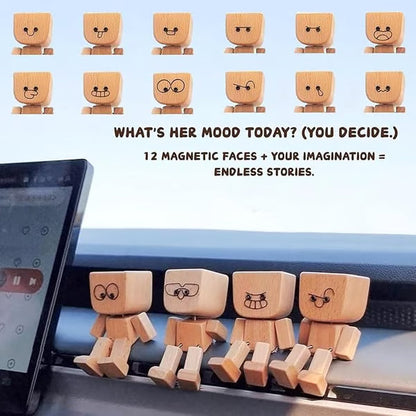 Yagoo™ "Has more moods than me on a Monday morning ☕😂 12 magnetic faces + a silly wobble = endless laughs!"