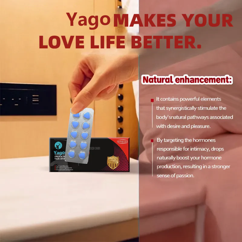 🌟Yagoo® Men's Care Compressed Candy Tablets🔥Stronger And Longer Lasting🔥