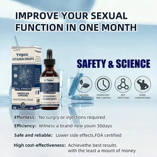 🌈🌞Gentleman's Rescue Plan🌞🔥90-Day Free Returns💰 Yagoo Men's Vitamin Drops