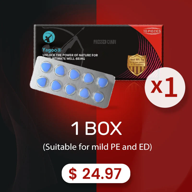 🌟Yagoo® Men's Care Compressed Candy Tablets🔥Stronger And Longer Lasting🔥